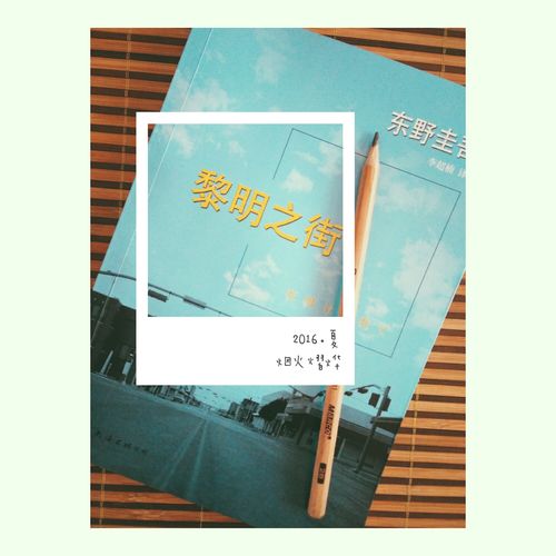 黎明之街在线阅读 | 东野圭吾经典悬疑小说全文
